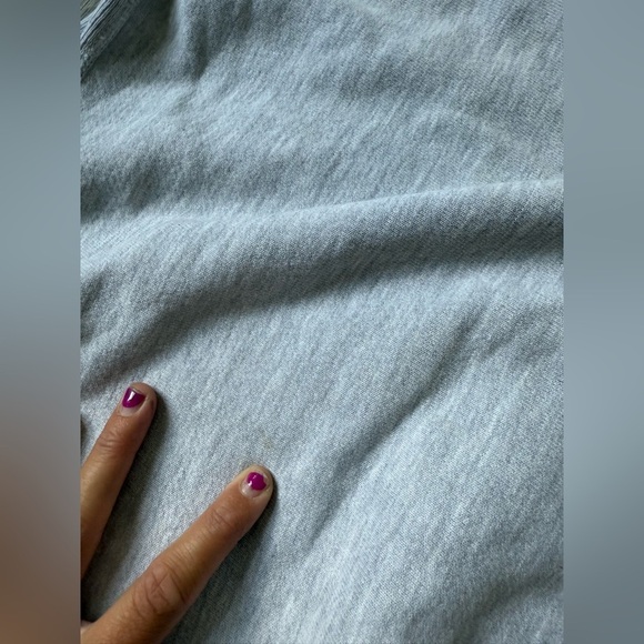 VTG Reverse Weave PENN STATE Sweatshirt Crewneck Embroidered Gray Blue Size S M - Picture 5 of 16